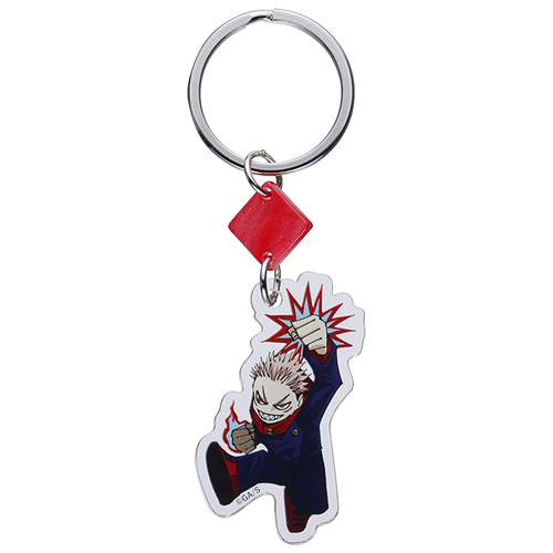 Jump Characters Store Limited Renewal Commemoration "Jujutsu Kaisen" Marble Acrylic Keychain Itadori Yuji (Newly Drawn Illustration)