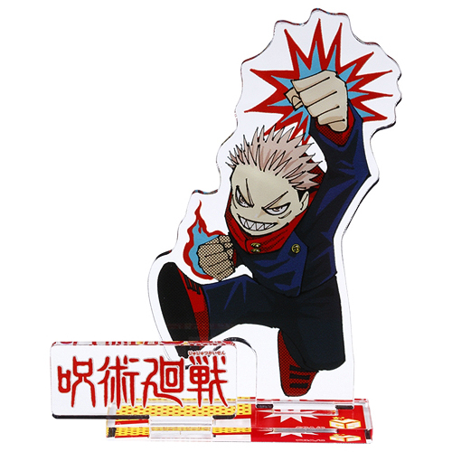 Jump Characters Store Limited Renewal Commemoration "Jujutsu Kaisen" Acrylic Figure Itadori Yuji (Newly Drawn Illustration)