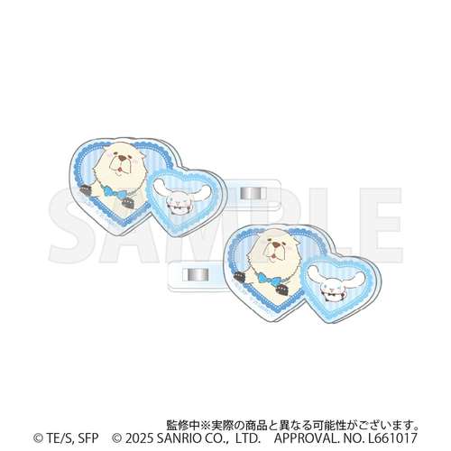 SPY x FAMILY Sanrio Characters Multi Clip 2 Piece Set Bond Forger &amp; Cinnamoroll