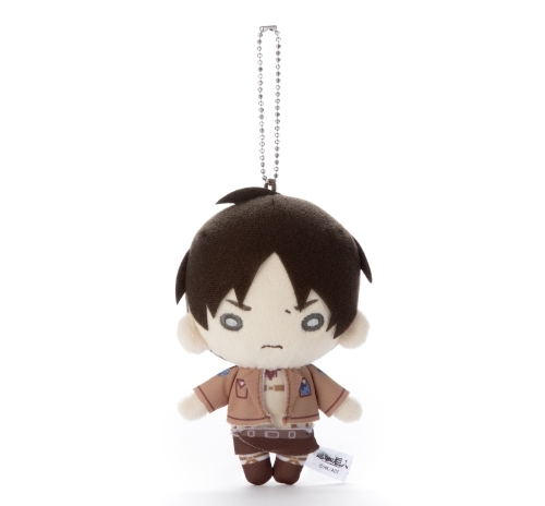 Nitotan Attack on Titan Plushie With Ball Chain Eren