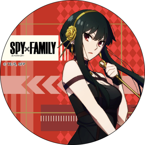 SPY x FAMILY Acryl Coaster Yoru Red