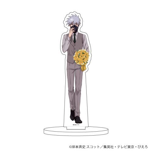 Chara Acrylic Figure "Naruto Shippuden" 14 / Kakashi Hatake Hana Ver. (Newly Drawn)