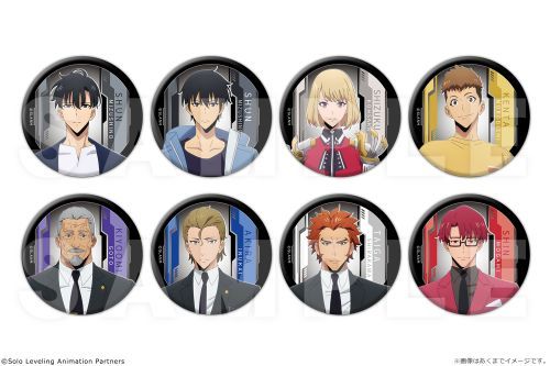 TV Animation "Solo Leveling" Trading Can Badge Box