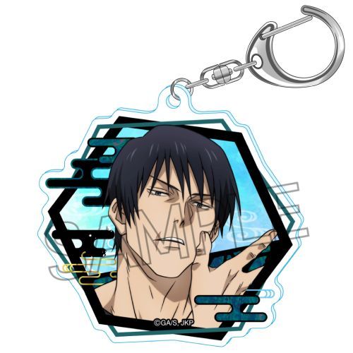 Jujutsu Kaisen Mother-of-pearl Work Style Series Acrylic Key Chain Vol.1 Toji Fushiguro