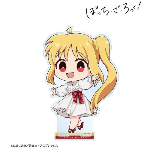 Animation "Bocchi the Rock" Nijika Ijichi Chibi Chara Red Dress Ver. Big Acrylic Stand