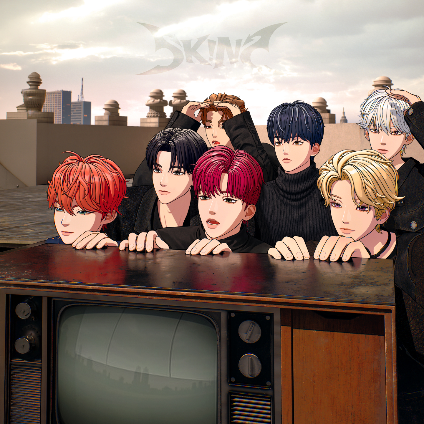 SKINZ (스킨즈) 1st Mini Album 'SKINZ IS SKINZ' 단체 릴레이 영상통화 이벤트